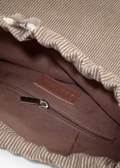 bonprix Sac à dos en toile rayée|Femme Sacs