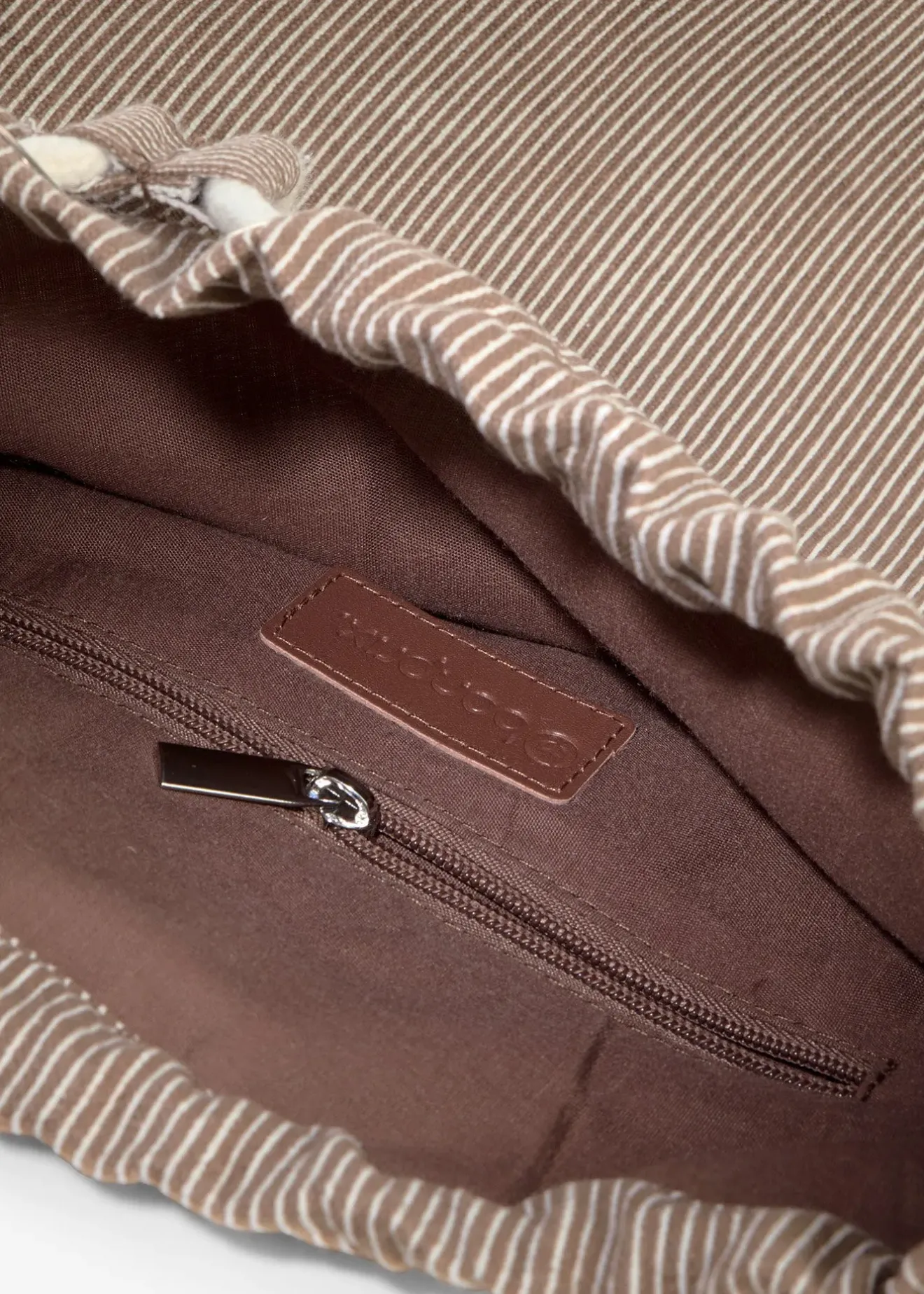 bonprix Sac à dos en toile rayée|Femme Sacs