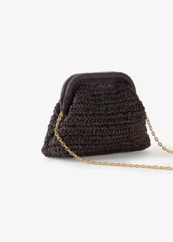 Femme bonprix Sacs|Sac en paille à bandoulière