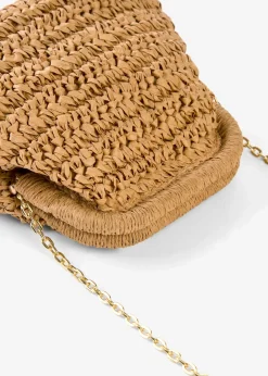bonprix Sac en paille à bandoulière|Femme Sacs