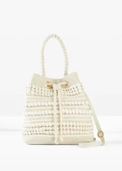 Femme bonprix Sacs|Sac seau texturé