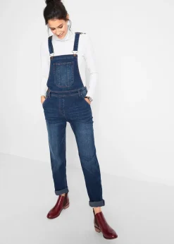 bonprix Salopette en jean boyfriend|Femme Jeans