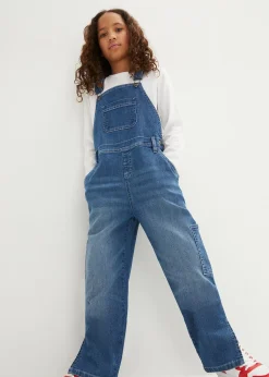 Enfant bonprix Vêtements Enfant|Filles 9-16 Ans·Jeans|Salopette en jean, taille mi-haute