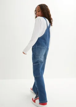 Enfant bonprix Vêtements Enfant|Filles 9-16 Ans·Jeans|Salopette en jean, taille mi-haute