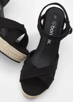 bonprix Sandales compensées|Femme Talons Hauts|Chaussures D'Été