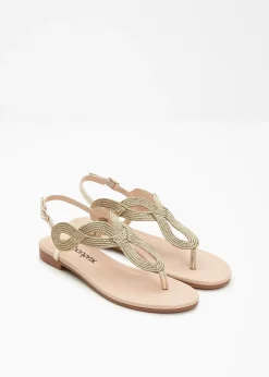 bonprix Sandales entredoigt|Femme Chaussures D'Été|Vêtements De Plage