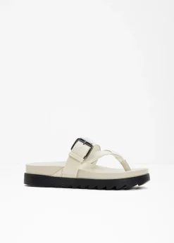 Femme bonprix Chaussures D'Été|Sandales entredoigt à semelle crantée