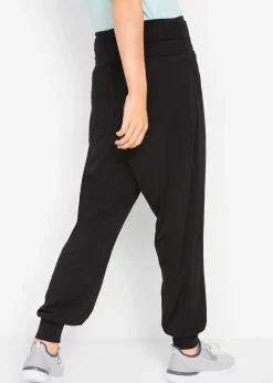 Femme bonprix Vêtements De Sport|Sweats|Sarouel avec bande siliconée à la taille