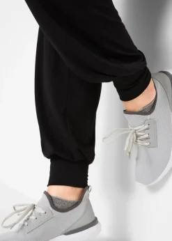 Femme bonprix Vêtements De Sport|Sweats|Sarouel avec bande siliconée à la taille