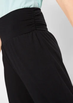 Femme bonprix Vêtements De Sport|Sweats|Sarouel avec bande siliconée à la taille