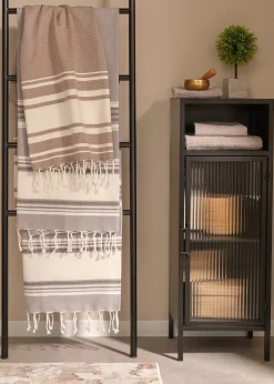 bonprix Salle De Bain·Serviettes De Toilette|Serviettes De Toilette|Serviette de hammam en coton