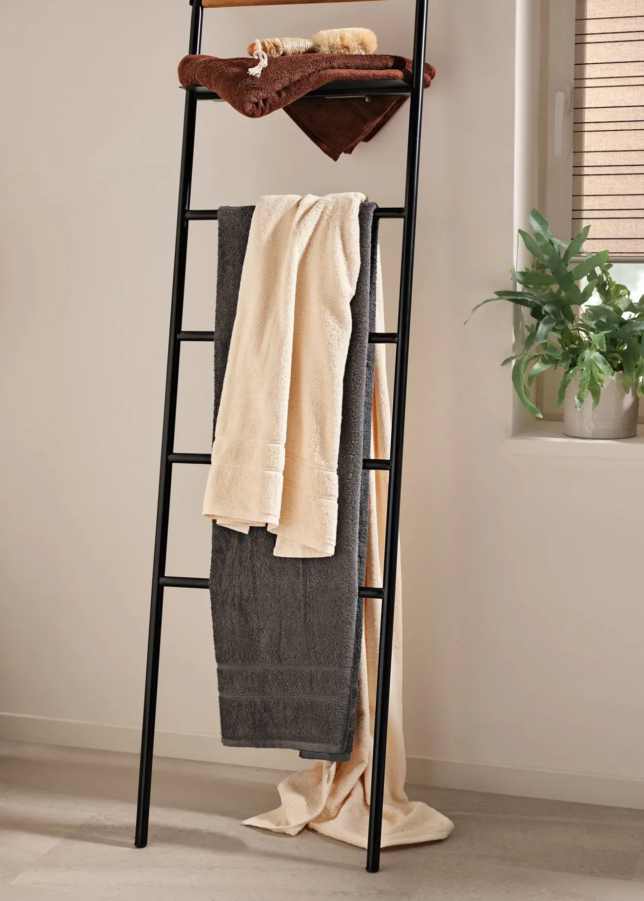 bonprix Salle De Bain·Serviettes De Toilette|Serviettes De Toilette|Serviette de sauna pur coton