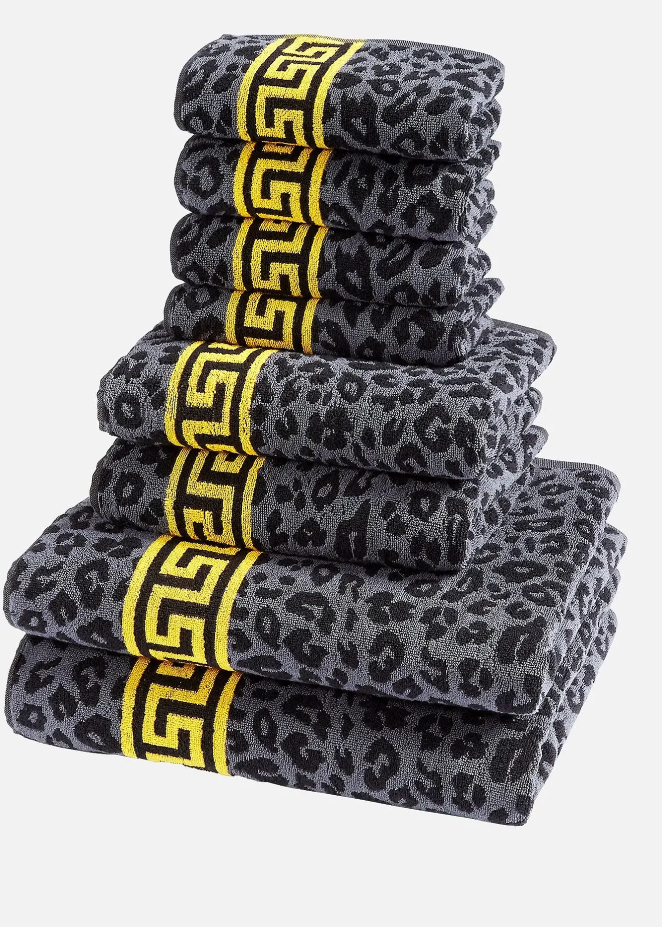 bonprix Serviette de toilette à motif léopard| Salle De Bain·Serviettes De Toilette|Serviettes De Toilette