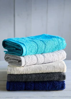 bonprix Serviette de toilette en éponge douce pur coton| Salle De Bain·Serviettes De Toilette|Serviettes De Toilette