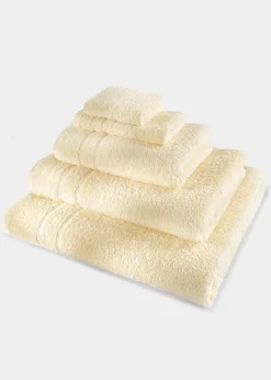 bonprix Serviette de toilette en éponge douce pur coton| Salle De Bain·Serviettes De Toilette|Serviettes De Toilette