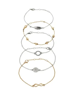 bonprix Set de bracelets (ens. 5 pces)|Femme Bijoux