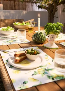 bonprix Arts De La Table|Linge De Table|Set de table (4 pces) à imprimé citron