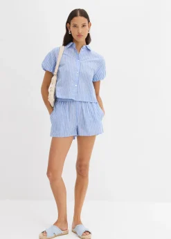 Femme bonprix Shorts|Pantalons|Short 100% coton