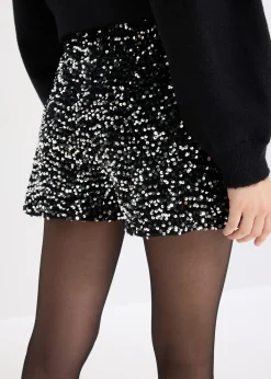 bonprix Short à sequins|Femme Shorts|Pantalons
