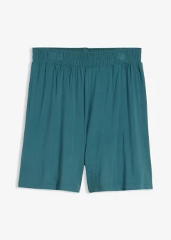 Femme bonprix Shorts|Basiques|Short à taille élastiquée en viscose douce et extensible