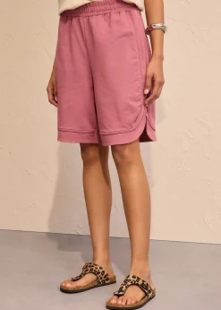Femme bonprix Shorts|Pantalons|Short ample en molleton