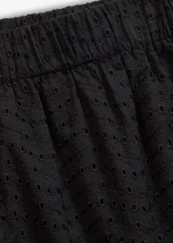 Femme bonprix Shorts|Pantalons|Short avec broderies anglaises