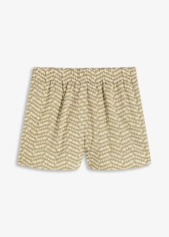 bonprix Short avec broderies anglaises|Femme Shorts|Pantalons