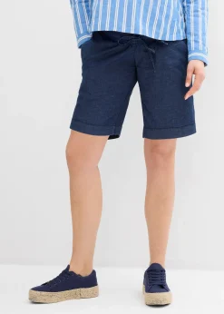 bonprix Short de grossesse léger en denim extensible|Femme Femme Enceinte