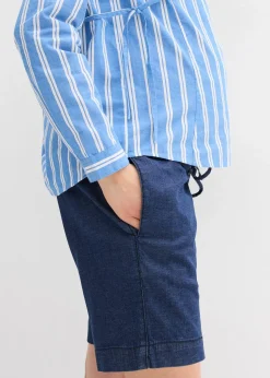 bonprix Short de grossesse léger en denim extensible|Femme Femme Enceinte