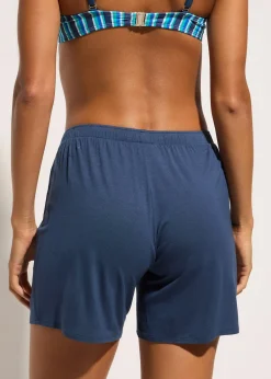 bonprix Short de plage en viscose fluide et extensible|Femme Maillots De Bain Couvrants|Vêtements De Plage