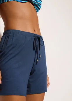 bonprix Short de plage en viscose fluide et extensible|Femme Maillots De Bain Couvrants|Vêtements De Plage