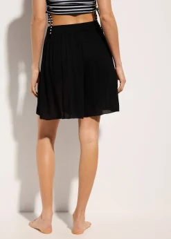 Femme bonprix Vêtements De Plage|Maillots Séparables|Short de plage en viscose fluide