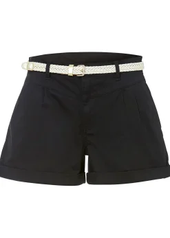 Femme bonprix Shorts|Pantalons|Short en coton extensible