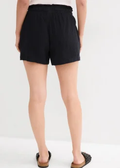 Femme bonprix Shorts|Pantalons|Short en gaze 100% coton