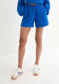 bonprix Short en gaze 100% coton|Femme Shorts|Pantalons