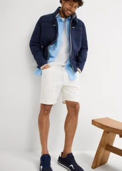 bonprix Short en jean extensible, loose|Homme Shorts|Jeans