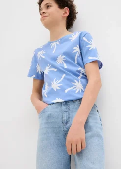 bonprix Short en jean extensible, loose|Enfant Vêtements Enfant|Garçons 9-16 Ans·Shorts