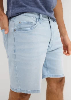 Homme bonprix Shorts|Jeans|Short en jean extensible, loose