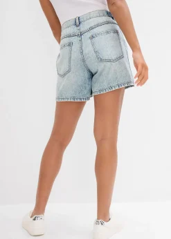 bonprix Short en jean taille mi-haute, peu extensible|Femme Shorts|Jeans