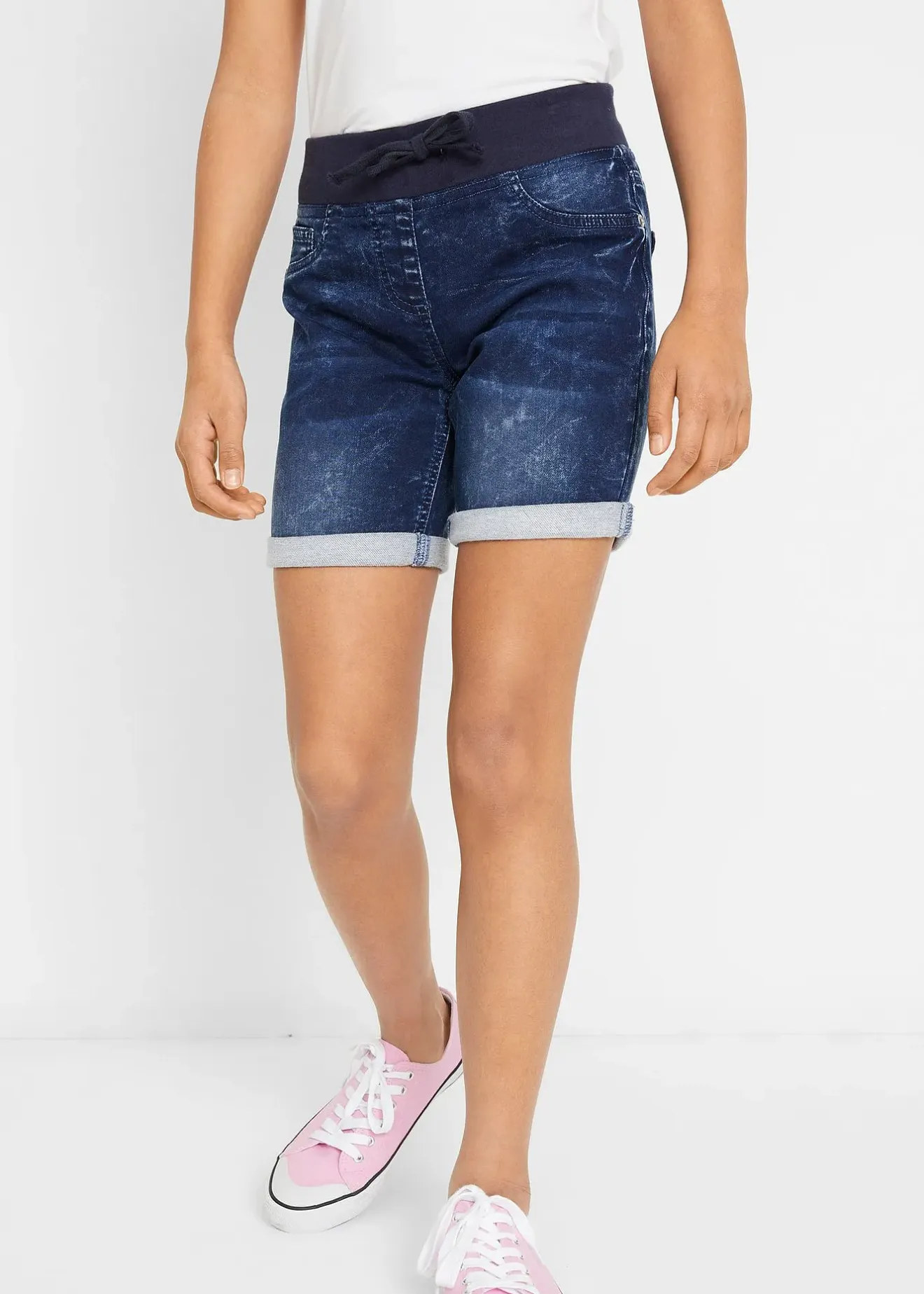 bonprix Short en jean taille mi-haute|Enfant Vêtements Enfant|Filles 9-16 Ans·Shorts