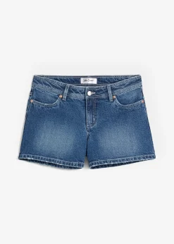 Femme bonprix Shorts|Jeans|Short en jean, taille mi-haute