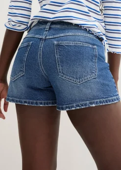 Femme bonprix Shorts|Jeans|Short en jean, taille mi-haute