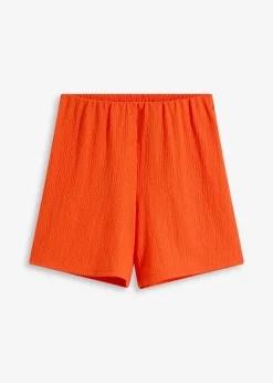 Femme bonprix Shorts|Pantalons|Short en léger jersey crêpe