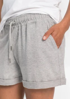 Femme bonprix Shorts|Basiques|Short en molleton