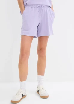 Femme bonprix Shorts|Sweats|Short en molleton 100% coton