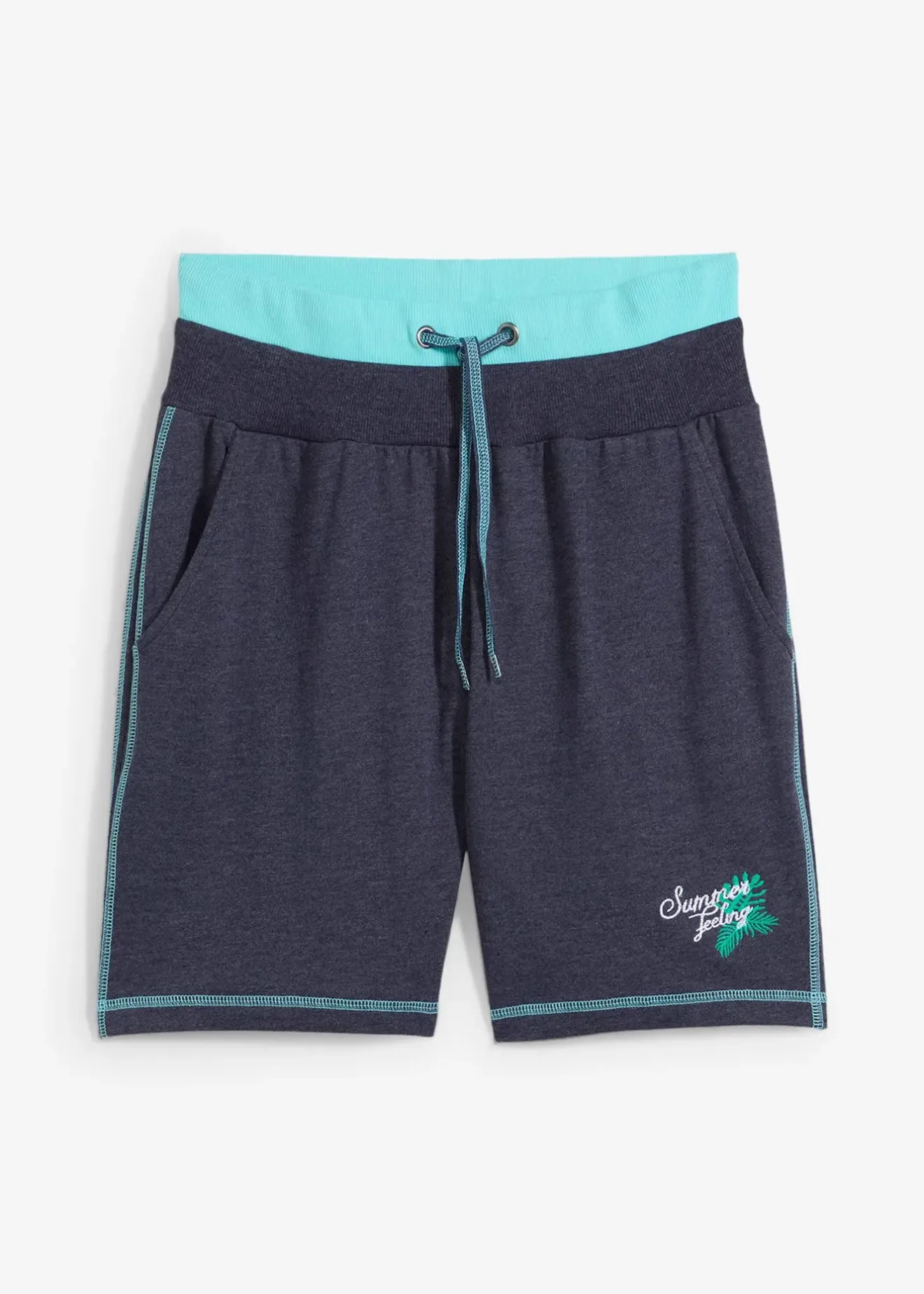 Femme bonprix Vêtements De Plage|Maillots Séparables|Short en molleton de coton mélangé