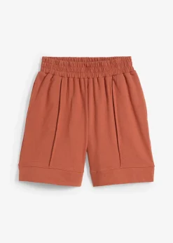 Femme bonprix Shorts|Sweats|Short en molleton de coton mélangé