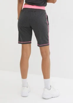 bonprix Short en molleton de coton mélangé|Femme Vêtements De Plage|Maillots Séparables