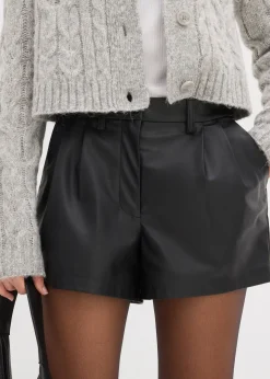 bonprix Short en tissu enduit|Femme Shorts|Pantalons