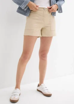 Femme bonprix Shorts|Pantalons|Short en twill